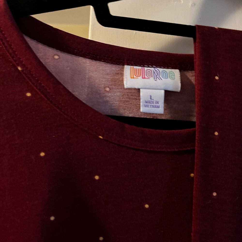 Lularoe dress, never worn, cotton dress, size large